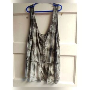 Tie-dye slouchy tanktop